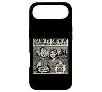 Apprenez à survivre dans Une Apocalypse Dystopique Retro Comic Ad Coque pour iPhone Air