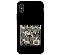 Apprenez à survivre dans Une Apocalypse Dystopique Retro Comic Ad Coque pour iPhone X/XS