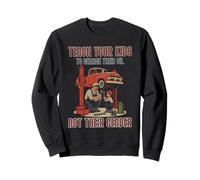 Apprenez à Vos Enfants à Changer Leur Huile et Non Leur Famille de Sexe Sweatshirt