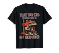 Apprenez à Vos Enfants à Changer Leur Huile et Non Leur Famille de Sexe T-Shirt
