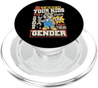 Apprenez à Vos Enfants à Changer Leur Huile et Non Leur Sexe PopSockets PopGrip pour MagSafe