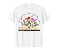 Apprenez-leur à les aimer, regardez-les grandir, motif floral rétro T-Shirt