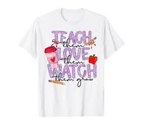Apprenez-Leur à Les Aimer, Regardez-Les Grandir, Motif Floral rétro T-Shirt