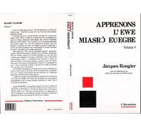 Apprenons l'ewe Volume 9 - Jacques Rongier - L'harmattan - broché - Méthode de langue