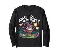 Apprenti Sorcier en Mission Illustration Magique Manche Longue