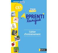 Apprentilangue – Cahier d'entraînement CE1 : Rituels de vocabulaire – Nathan