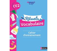 Rituels de vocabulaire - cahier d'entrainement CE2