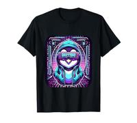 Apprentissage Automatique de la Science des données avec Linux Hacker Penguin T-Shirt