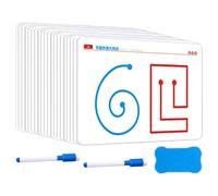 Apprentissage basé sur Le Jeu - Jeu de Concentration de 20pcs | Résolution de problèmes Gamee, Coordination à la Main-Braiine Cardd Mother Mother Skills, Gauche et Droite Brrain Development Cardds