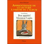 Apprentissage bon appetit mr lapin - Alain Prinsaud - L'ecole Eds De - broché - Livre