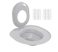 Apprentissage de la propreté pour chats Lunette de toilette amovible | Dresseur litière WC Pour appartement, maison, salle de bain, animalerie,