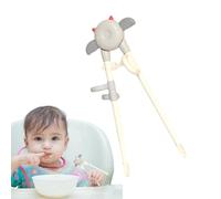 Apprentissage Des Baguettes,Accessoire d'Apprentissage avec Attache Détachable,Réutilisable - Pour Difficiles à Manger, Aide Ustensile, Outil d'Apprentissage et d'Entraînement pour une Alimentation