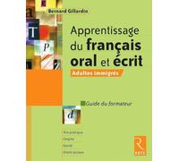 Apprentissage du français oral et écrit