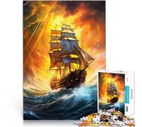 Apprentissage éducatif Mers flamboyantes Puzzle 1000 pièces pour Adolescents 38x52cm Renforcer l'amour Entre Les Couples pour Les 14 Ans et Plus