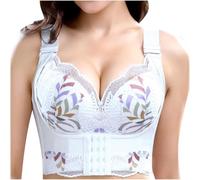 Apprentissage Enfant 4 Ans Soutiens-gorge pour femmes, couverture complète, maintien relevable, sans armatures, bralettes sexy, douces et confortables, -corset Ensemble Fille Basket (White, 42A)