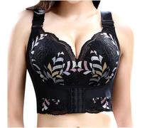 Apprentissage Enfant 4 Ans Soutiens-gorge pour femmes, couverture complète, maintien relevable, sans armatures, bralettes sexy, douces et confortables, -corset Ensemble Fille Basket (Black, 42B)