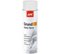 AUTO-PLAST PRODUKT APP Epoxy Grund Spray | Apprêt époxy en bombe | Primaire antirouille metal, aluminium, acier | Apprêt antirouille - protection contre la corrosion | Gris clair | 500 ml