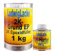 Apprêt époxy EP gris 1,2 kg - Apprêt pour peinture automobile, atelier.