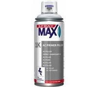 Apprêt garnissant - Base acrylique - Gris clair - Mat - Séchage rapide - Ponçage à sec - SprayMax