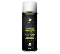 Apprêt Garnissant Carrosserie Gris clair 500ml - IRONTEK | IT126 | Mono-Composant Sans Primaire | Séchage Rapide Ponçage Facile | Auto & Moto | Formule Professionnelle