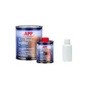 Appret garnissant RAPIDE noir APP 2K 4:1 + durcisseur + diluant