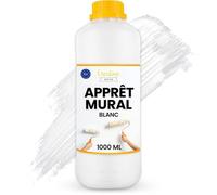 Creative Deco Apprêt Mural 1L Blanc | Murs et Plafonds | Adhésion de Peinture Application Facile Bloque les Taches Séchage Rapide | Sans Solvant | Efficacité de Couverture +/- 5m²