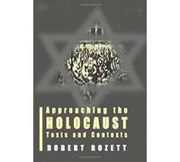 Approaching The Holocaust, Parkes-Weiner Series On Jewish Studies Robert Rozett (Auteur)