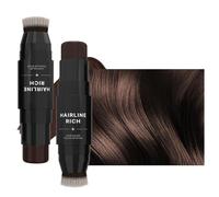 Approche Cover-une impression d'approche pour les cheveux gris, épingle de couverture de base plus rapide | Couleur de cheveux temporaire double face, crayon de couverture de couleur de cheveux nature