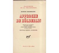 APPROCHE DE HOLDERLIN