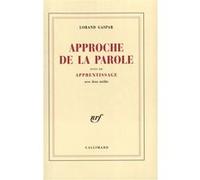 Approche de la parole/apprentissage