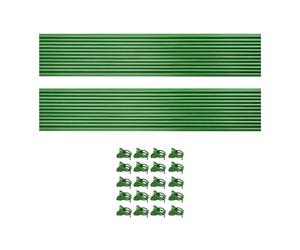 Approche pour Soutenir Les - Canes en Bois PP - Bambou de Soutien des Racines avec décorations - Bâtons d'orchidées Florales pour Une Installation Rapide en Quelques Minutes et facilite la