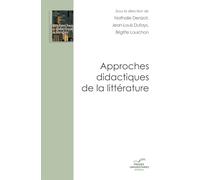 Approches didactiques de la littérature