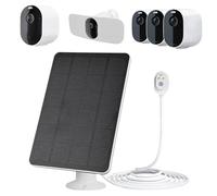 Approvisionnement en énergie solaire durable pour appareils photo - Design ABS solide - Absorption efficace du soleil - Appareil solaire résistant aux intempéries