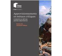 Approvisionnements en métaux critiques David Lolo (Auteur), Jonathan Fellous (Auteur)