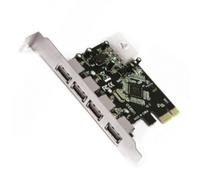 Approx 4-port-usb-3.0-pci-e-carte d'extension Argent Argent One Size