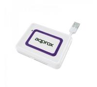 Approx appCRDNIW, CF, MMC, MS Duo, MS PRO, MS PRO Duo, clé mémoire (MS), MicroSD (TransFlash), SD, Violet, Blanc, acrylonitrile-butadiène-styrène (ABS), USB 2.0, USB, 5 V
