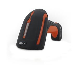 Approx appLS18I Lecteur de code barre portable 1D Laser Gris, Orange
