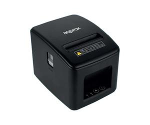 Approx appPOS80AM-USBLAN Impresora Térmica de Tickets USB/Ethernet Negra