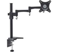 Approx APPSMS01 - Kit de montage (bras articulé, fixation par pince pour bureau) - pour Écran LCD - noir - Taille d'écran : 10"-27" - Interface de montage : 100 x 100 mm - montrable sur bureau Noir G