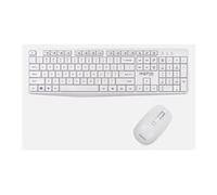 approx - Ensemble clavier et souris - sans fil - 2.4 GHz - QWERTY - Espagnol - blanc
