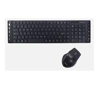 approx - Ensemble clavier et souris - sans fil - 2.4 GHz - QWERTY - Espagnol - noir G