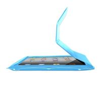 APPROX Étui en polyuréthane avec Fonction Veille pour iPad 2 (Bleu Clair)