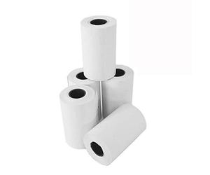 Approx Lot de 10 Rouleaux de Papier Thermique de 57 x 35 mm sans bisphénol A