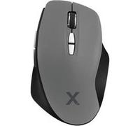 approx - Souris - optique - 7 boutons - sans fil - 2.4 GHz - récepteur sans fil USB - noir et gris G