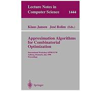 Approximation Algorithms For Combinatorial Optimization