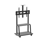 ApproxPOS APPISSTDPARA Standing Stand with Wheels 60 - 100 inches (152.4 - 254 cm) Maximum Weight 100 KGVESA Maximum 900 x 600 cm Black