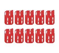 APPS2Car Lot de 10 rubans adhésifs VHB double face de 3 m - Pour tableau de bord - Pour support magnétique de téléphone portable, caméra embarquée, support de casque GoPro