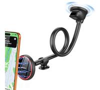 APPS2Car Support Téléphone Voiture Magnétique MagSafe - Bras Long 33cm avec Ventouse Puissante pour Pare-Brise & Tableau de Bord, Compatible iPhone 16/15/14/13/12 Pro Max