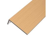 Appui de Fenêtre Couverture de Décor de Rebord de Fenêtre en Forme de L pour La Finition des Carreaux, Remplacement du Couvercle du Rebord de Fenêtre en Grain de Bois, Rebord de Fenêtre Étanche ( Colo