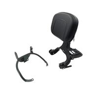 Appui-dos De Moto Pour Piaggio Vespa GTS 300, Dossier Passager Polyvalent Avec Porte-bagages Pliable Moto Passager Sissy Bar(1 Vespa 300 Black)